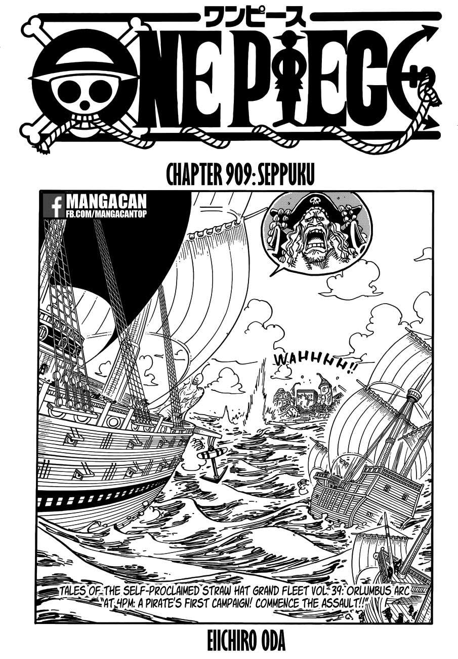 Komik One Piece Chapter 909 gambar 1