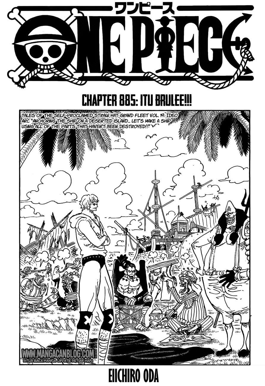 Komik One Piece Chapter 885 gambar 1