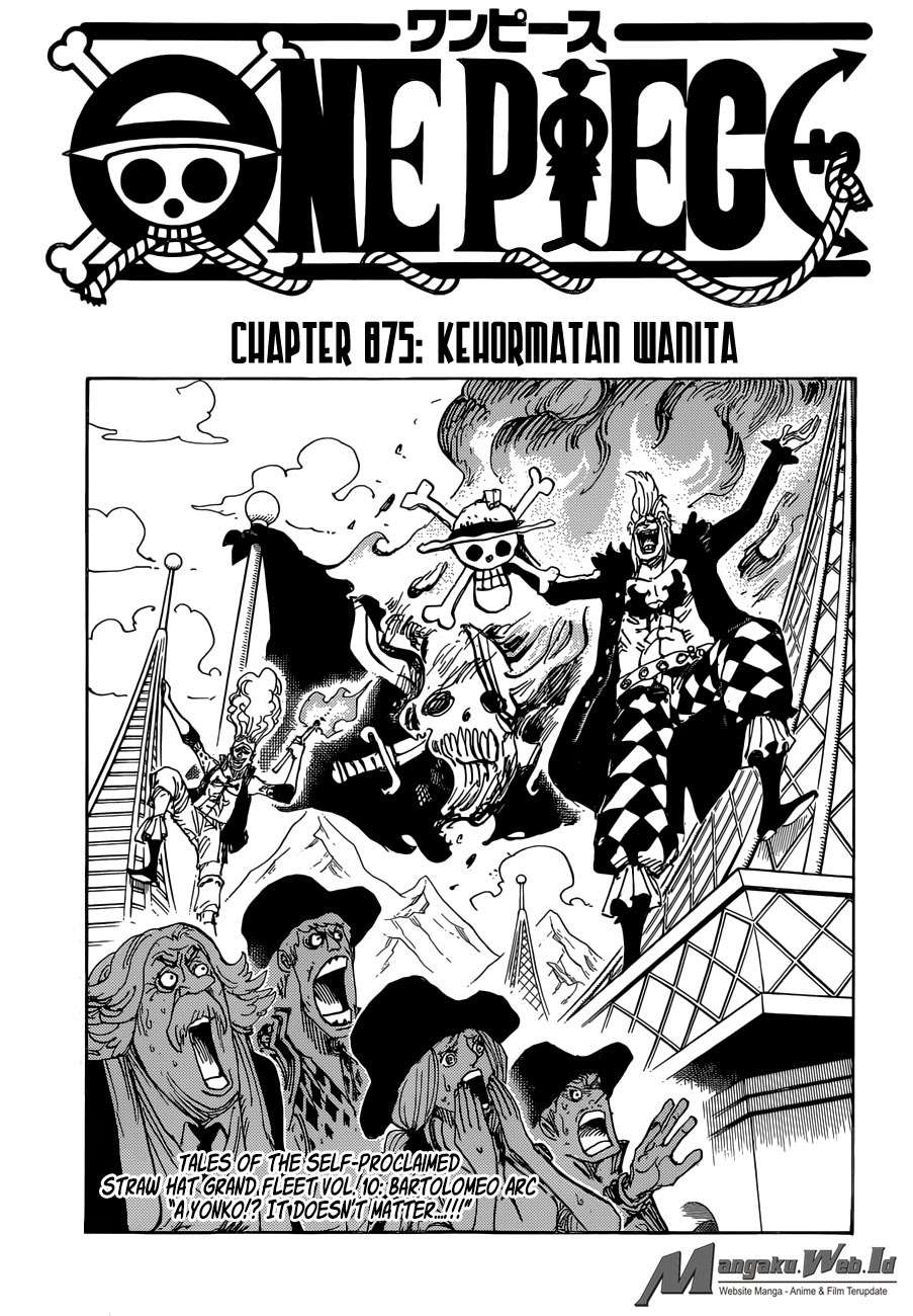 Manga One Piece Chapter 875 gambar 2