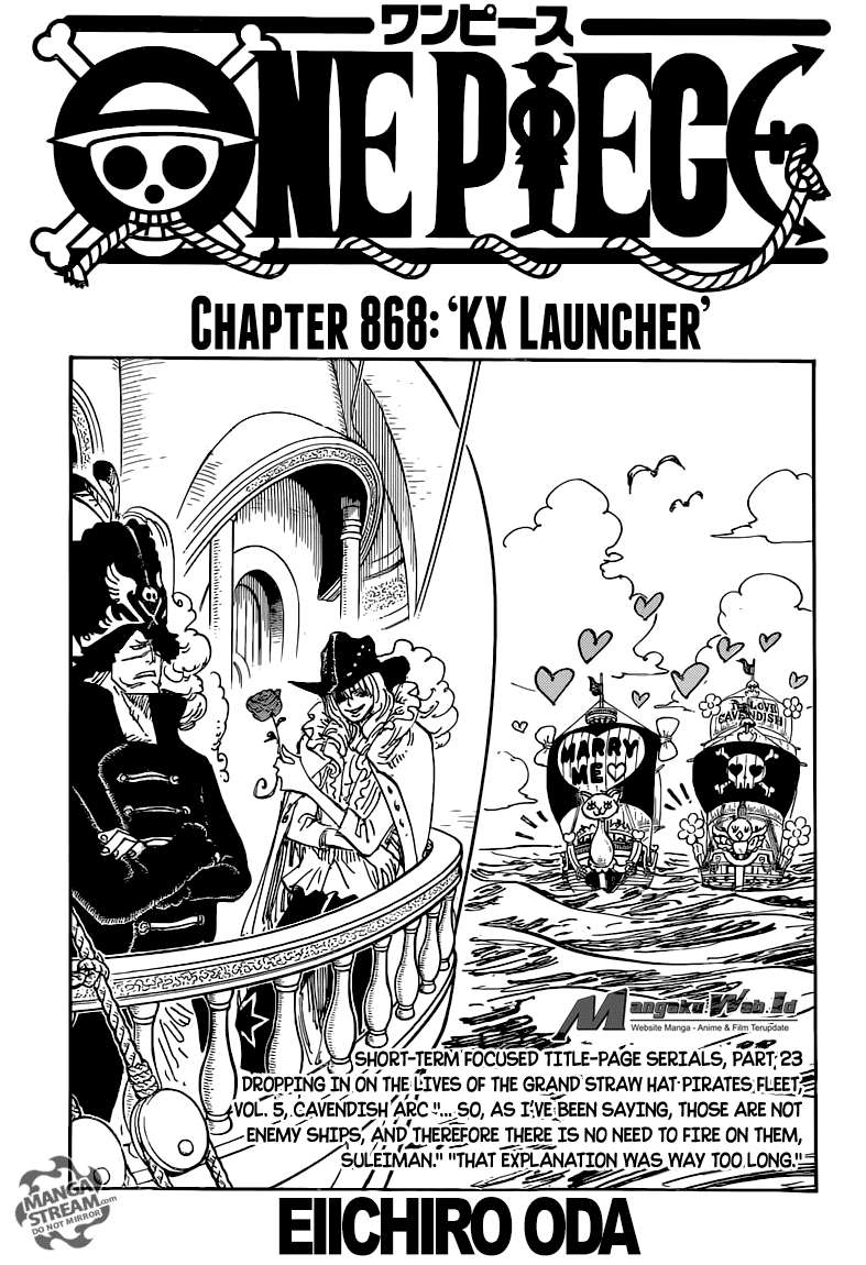 Manga One Piece Chapter 868 gambar 2