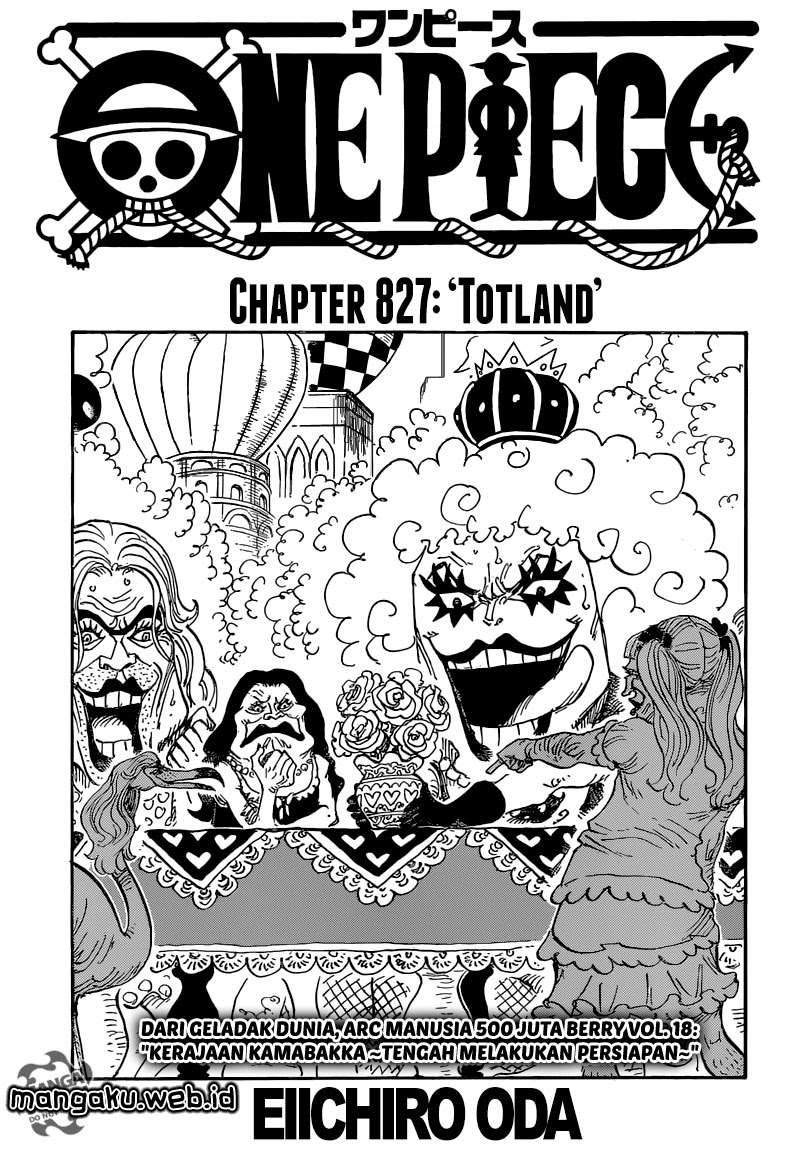 Manga One Piece Chapter 827 gambar 2