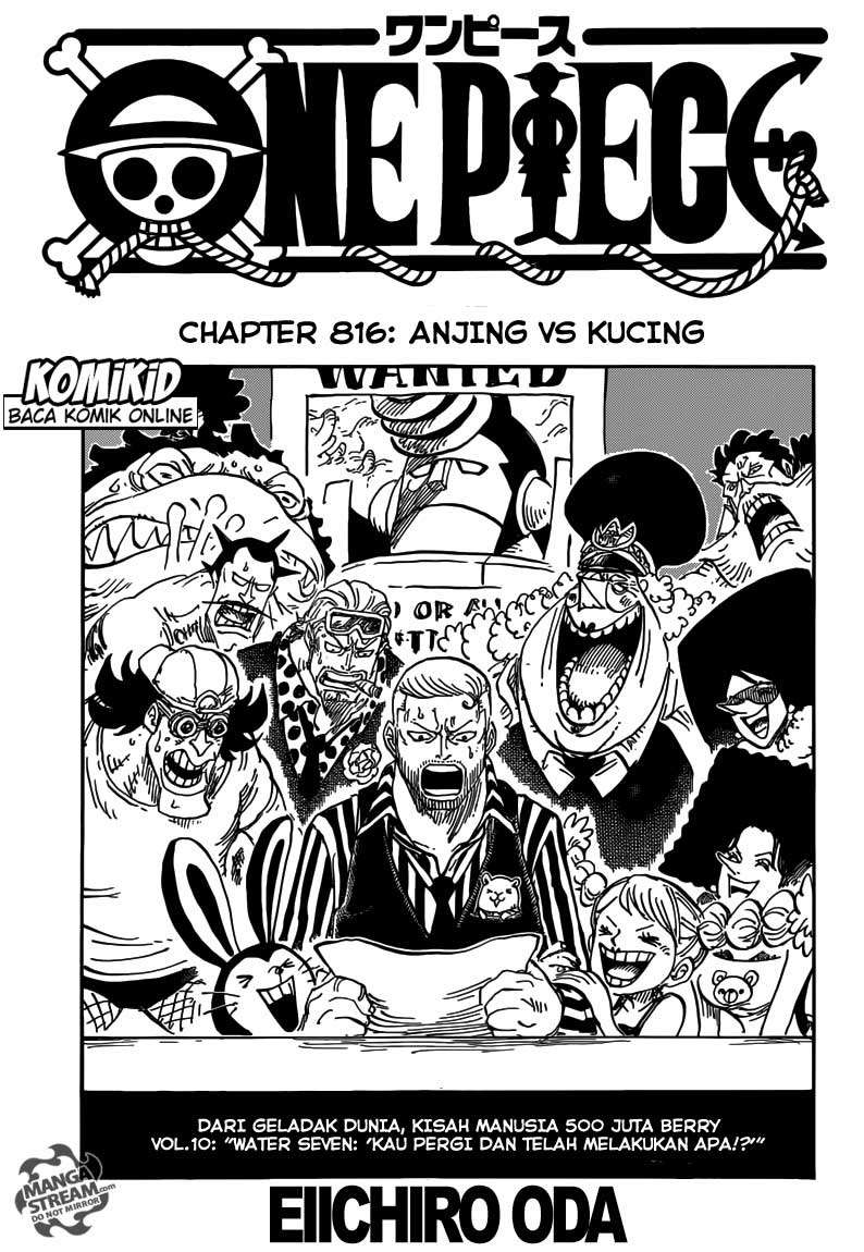 Manga One Piece Chapter 816 gambar 2