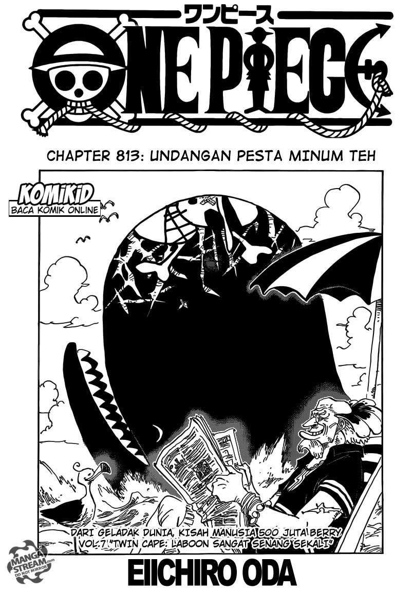 Manga One Piece Chapter 813 gambar 2