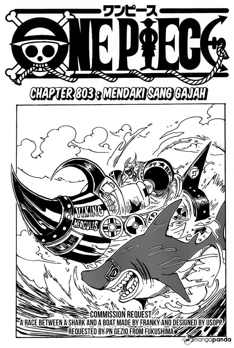 Manga One Piece Chapter 803 gambar 2