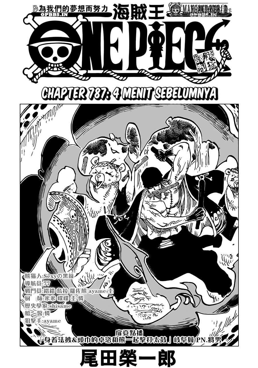 Komik One Piece Chapter 787 gambar 1