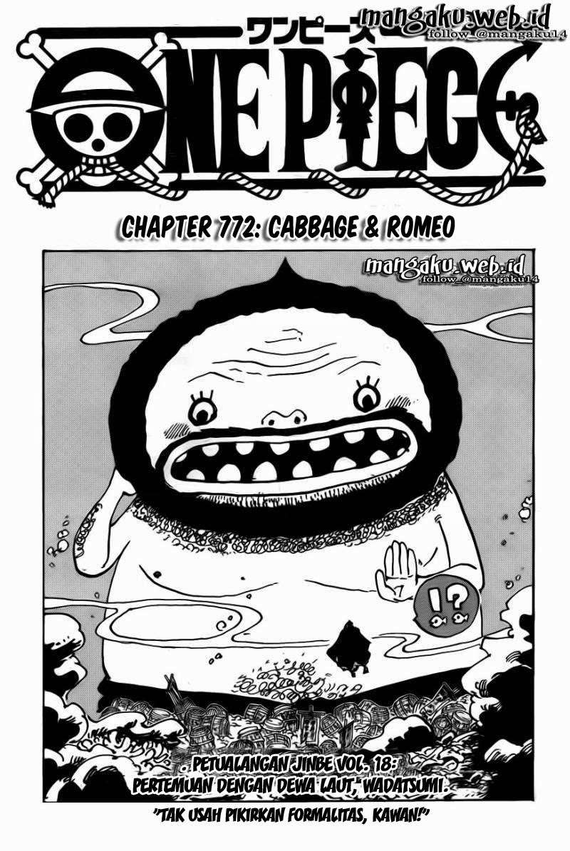 Manga One Piece Chapter 772 gambar 2