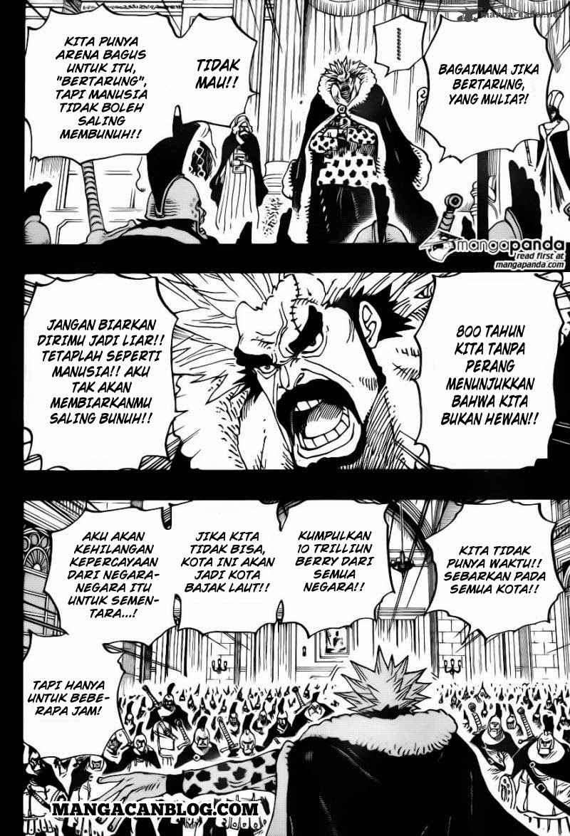One Piece Chapter 727 Gambar 11