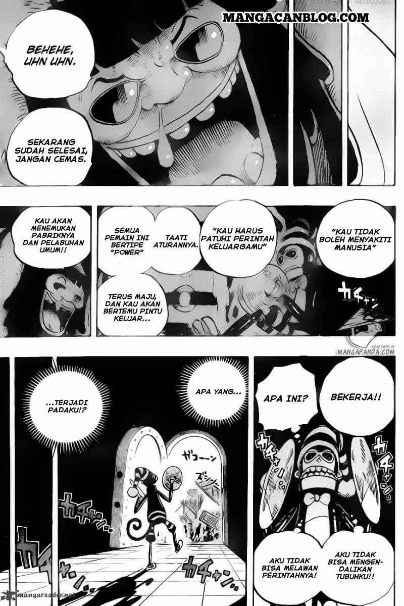 One Piece Chapter 726 Gambar 12