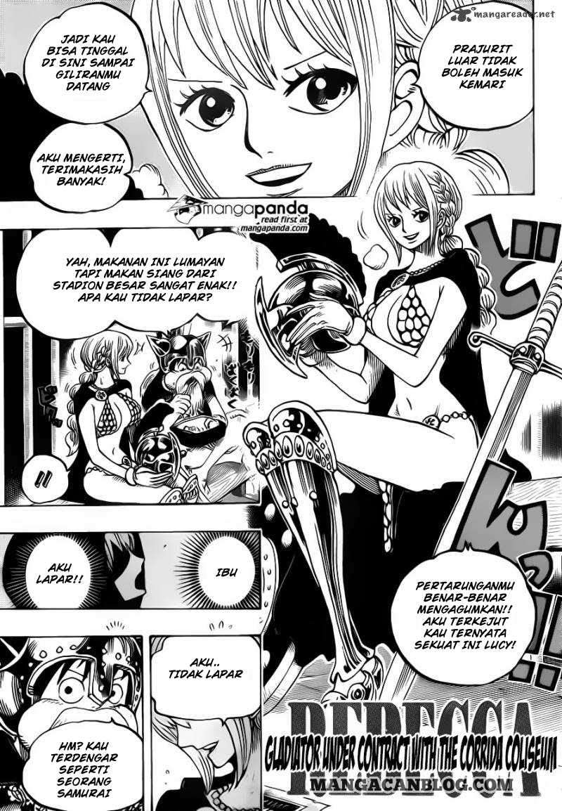 One Piece Chapter 720 Gambar 14