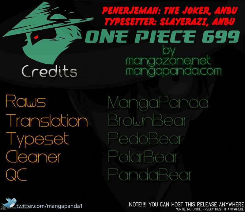 Komik One Piece Chapter 699 gambar 1