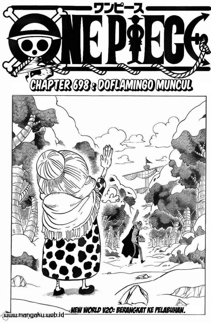 Manga One Piece Chapter 698 gambar 2