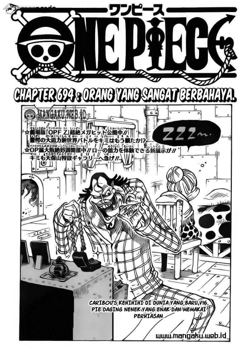 Manga One Piece Chapter 694 gambar 2