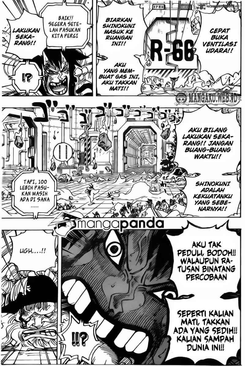 One Piece Chapter 691 Gambar 8