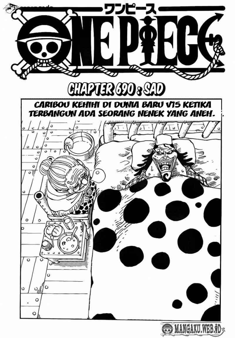 Manga One Piece Chapter 690 gambar 2
