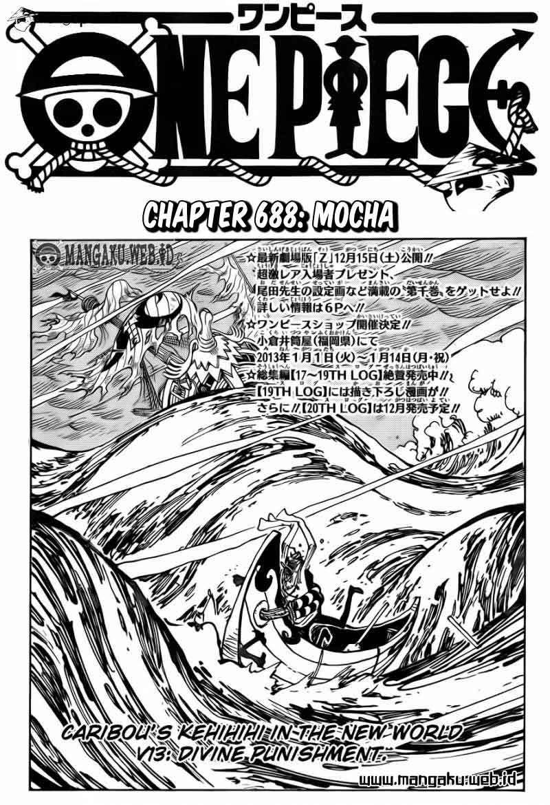 Manga One Piece Chapter 688 gambar 2