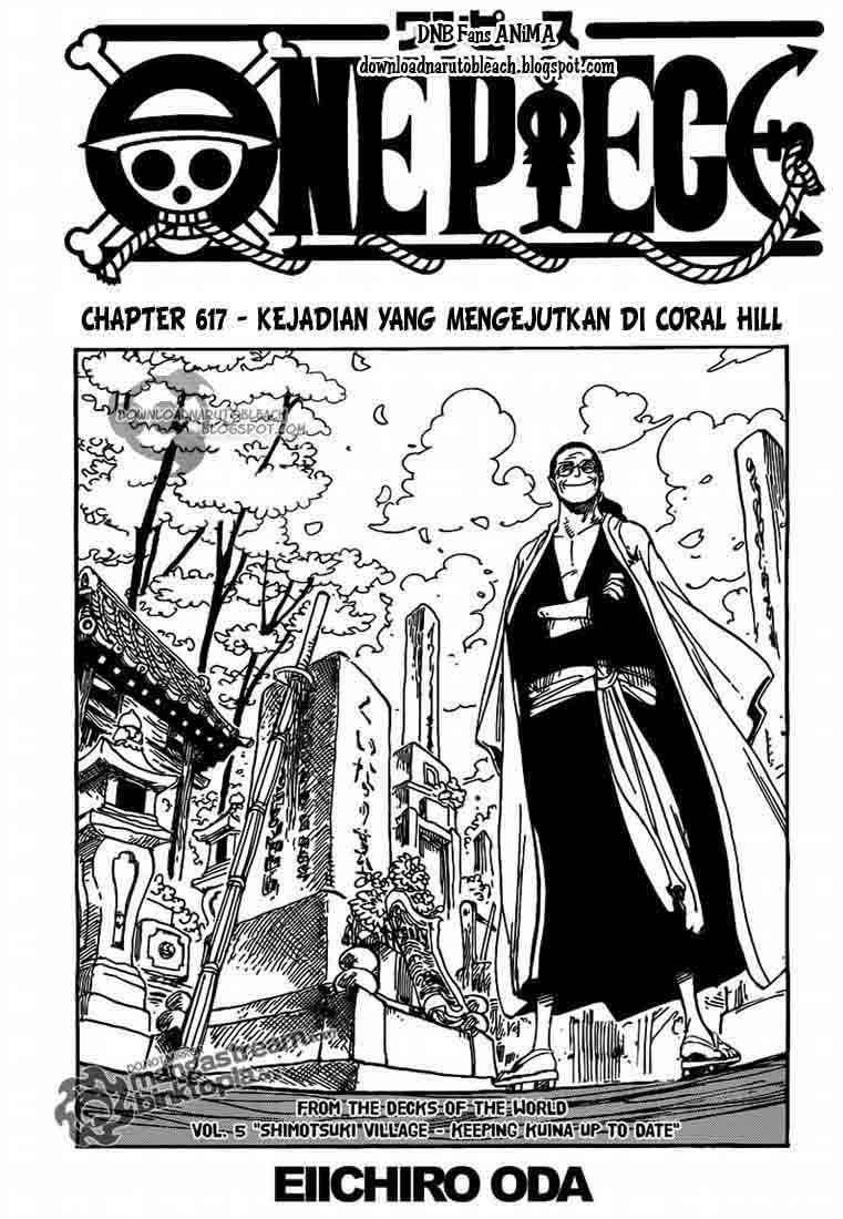 Komik One Piece Chapter 617 gambar 1