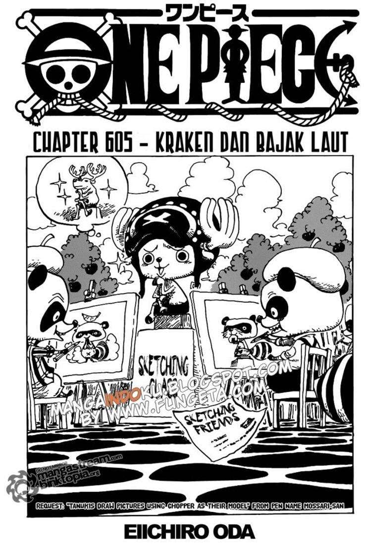 Komik One Piece Chapter 605 gambar 1