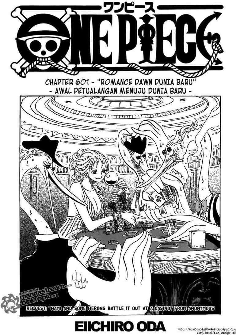 Komik One Piece Chapter 601 gambar 1