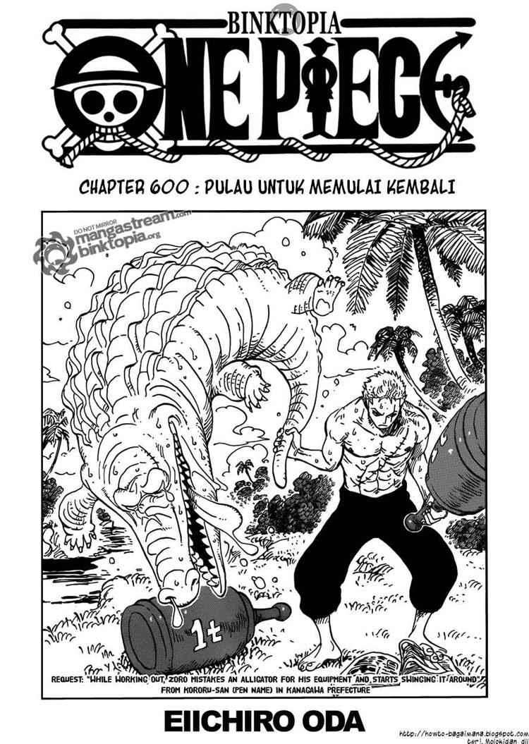 Komik One Piece Chapter 600 gambar 1