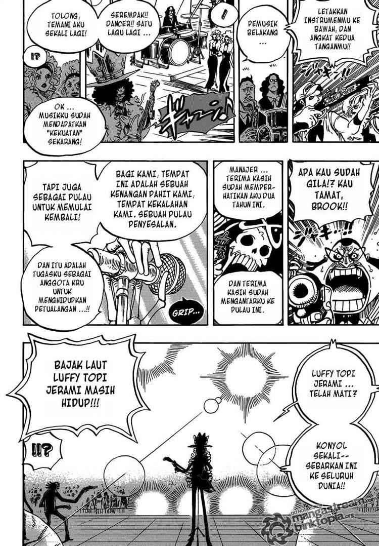 One Piece Chapter 600 Gambar 13