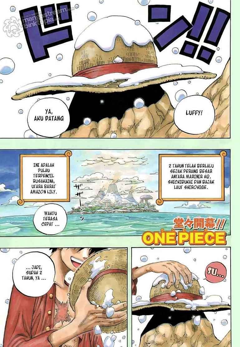Manga One Piece Chapter 598 gambar 2