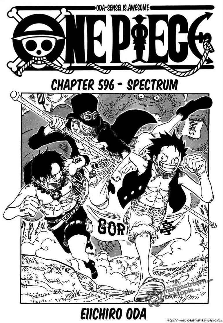 Komik One Piece Chapter 596 gambar 1