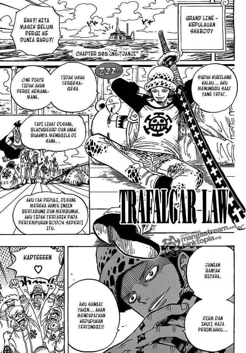 Manga One Piece Chapter 595 gambar 2