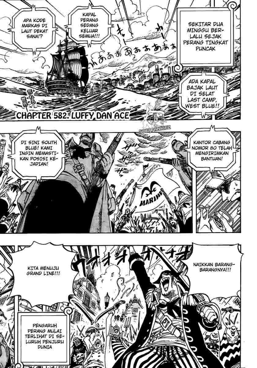 Komik One Piece Chapter 582 gambar 1