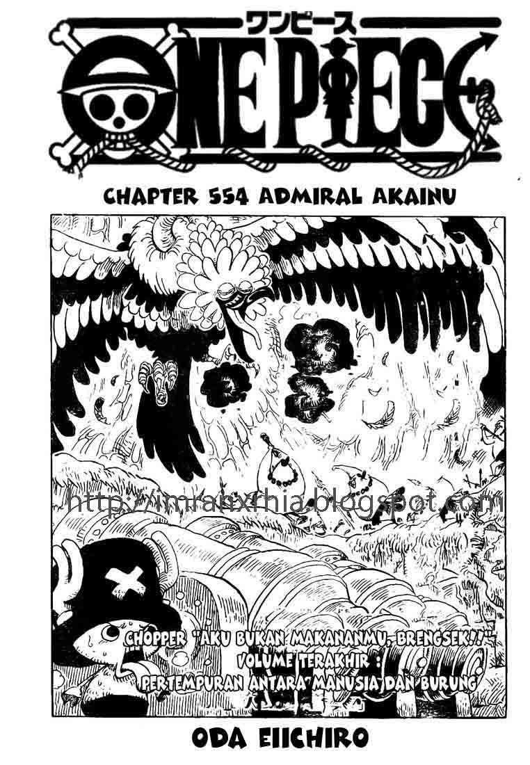 Manga One Piece Chapter 554 gambar 2