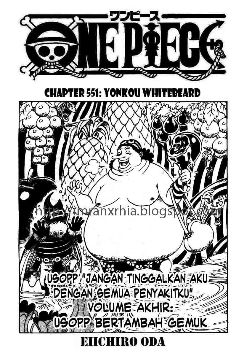 Komik One Piece Chapter 551 gambar 1