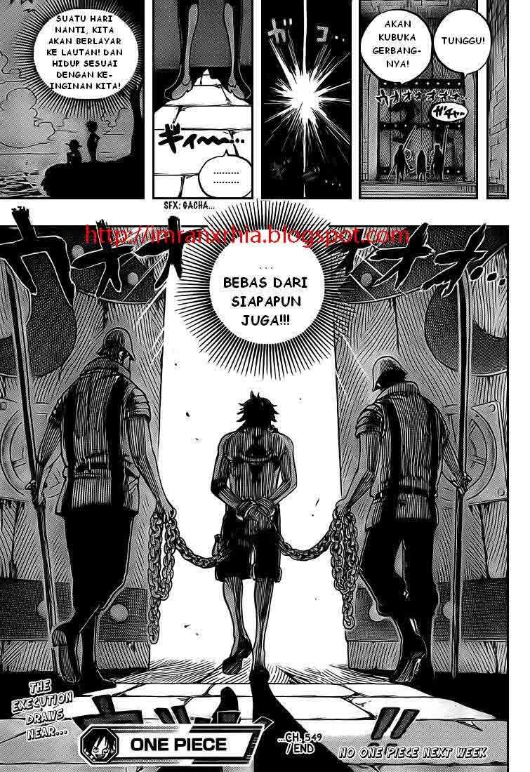 One Piece Chapter 549 Gambar 19