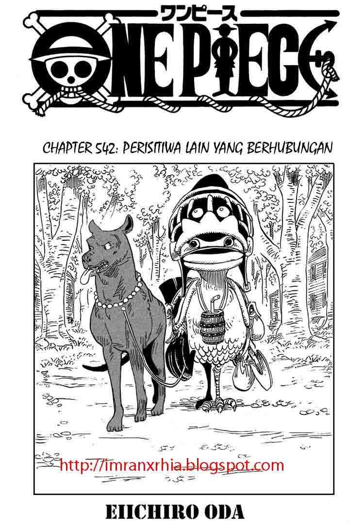 Komik One Piece Chapter 542 gambar 1