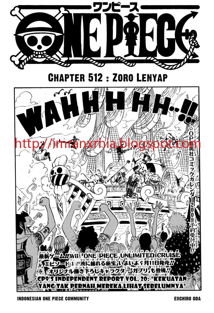 Komik One Piece Chapter 512 gambar 1
