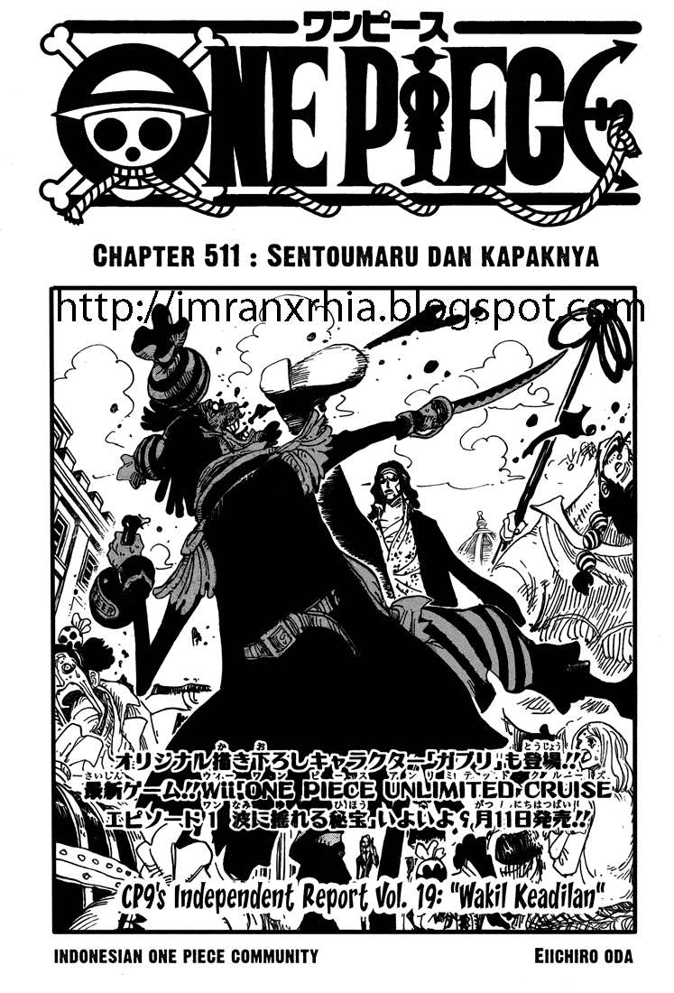 Komik One Piece Chapter 511 gambar 1