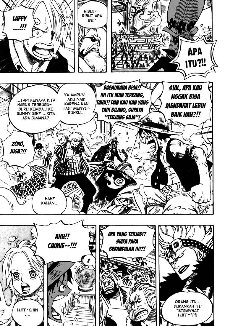 One Piece Chapter 502 Gambar 11