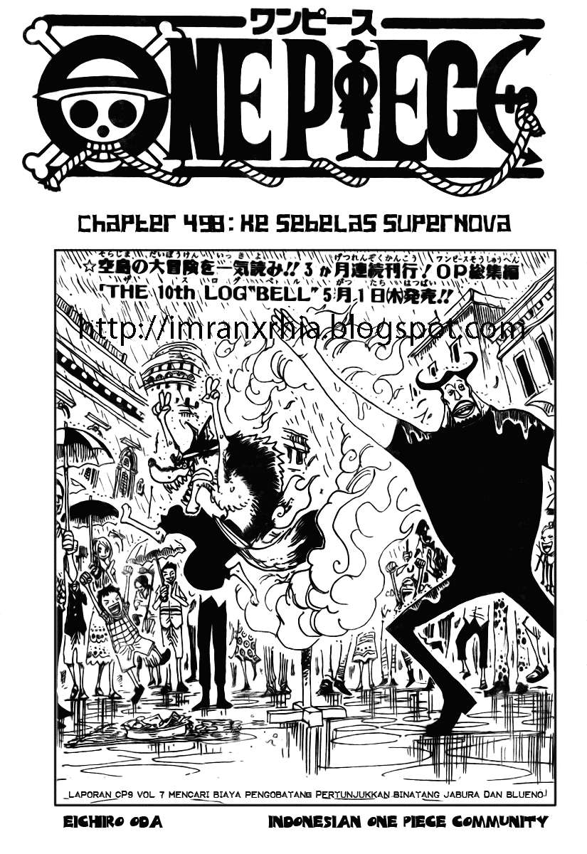 Komik One Piece Chapter 498 gambar 1
