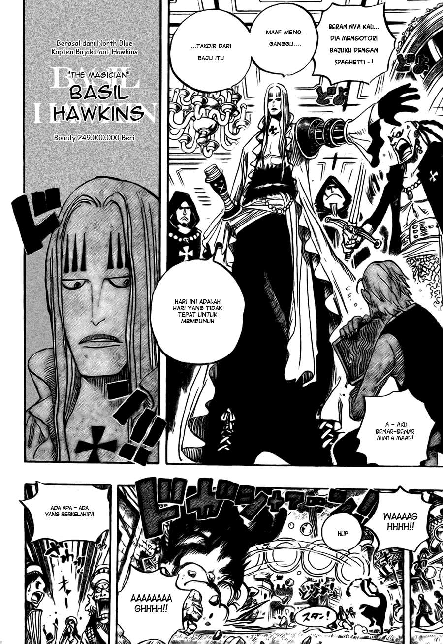 One Piece Chapter 498 Gambar 14