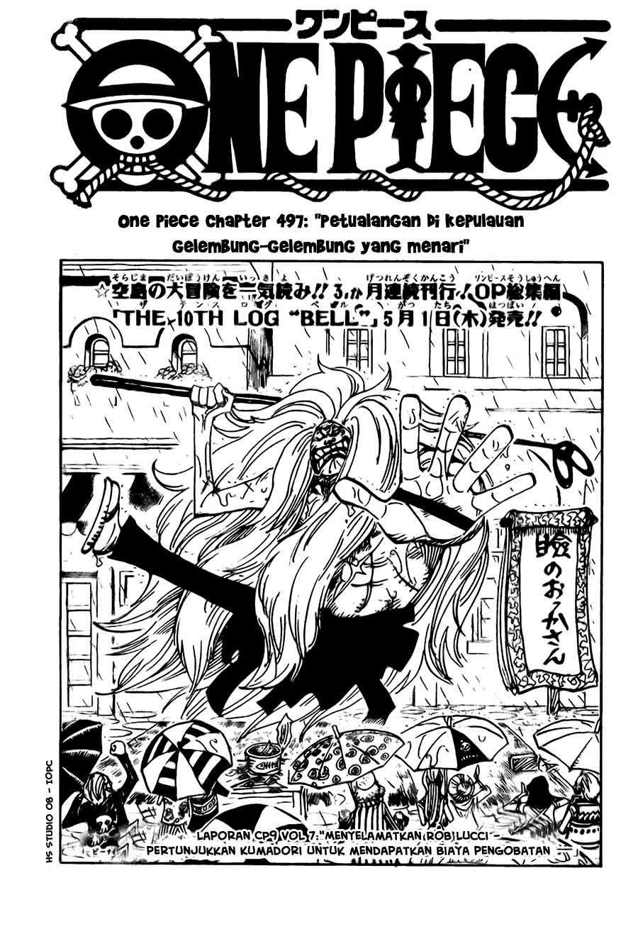 Manga One Piece Chapter 497 gambar 2