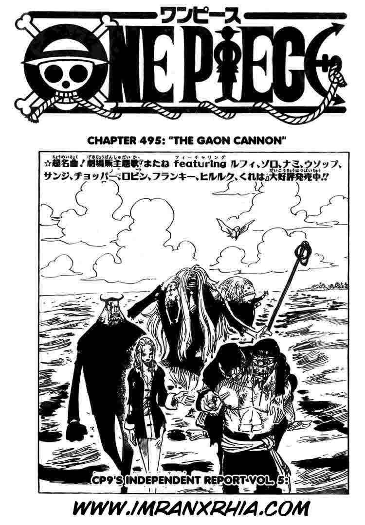 Komik One Piece Chapter 495 gambar 1