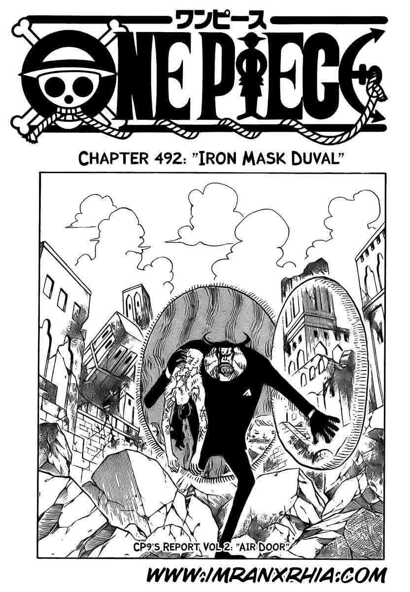 Komik One Piece Chapter 492 gambar 1