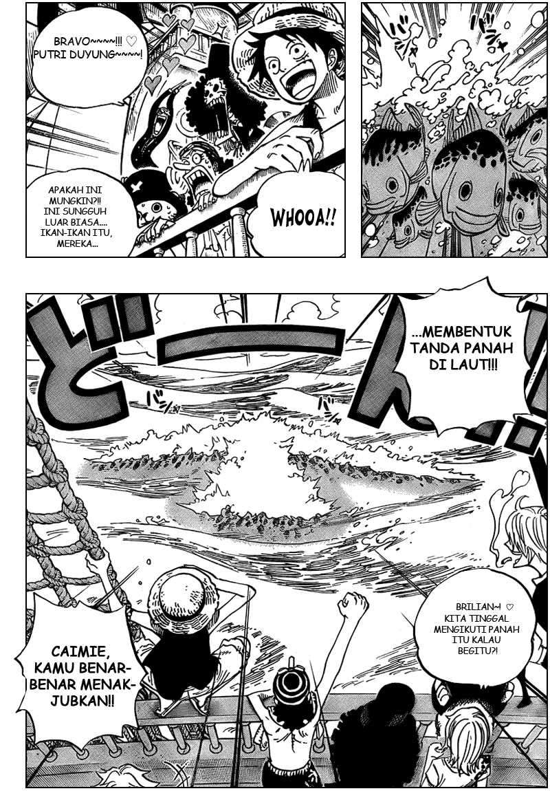 One Piece Chapter 491 Gambar 12