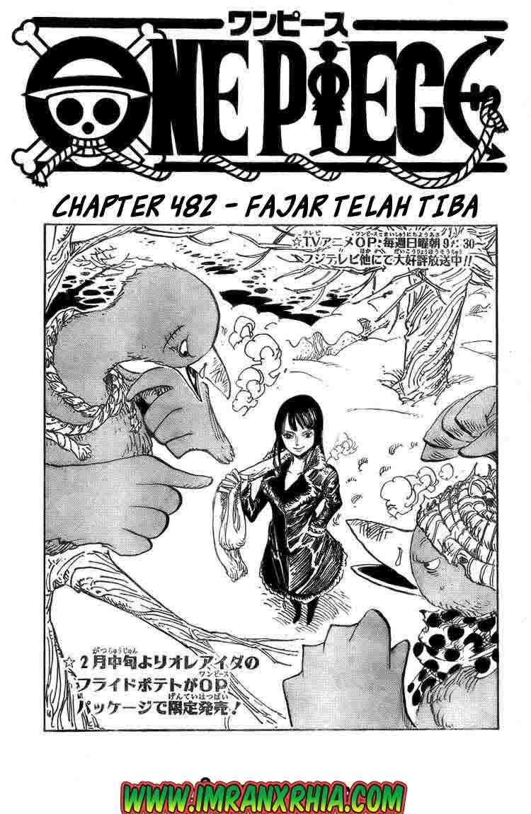 Komik One Piece Chapter 482 gambar 1
