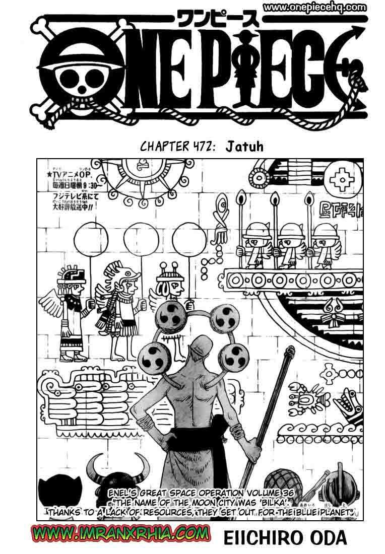 Komik One Piece Chapter 472 gambar 1