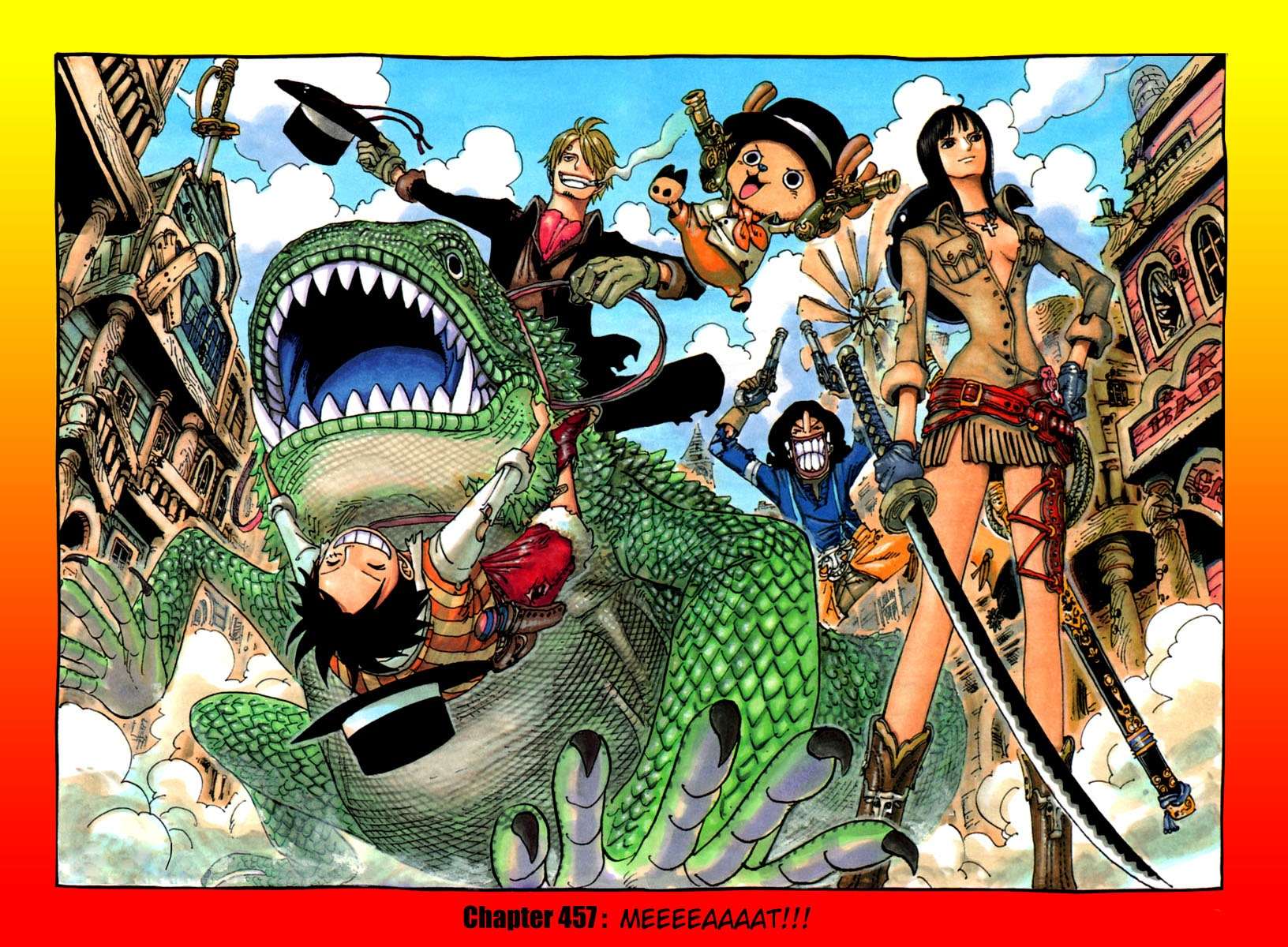 Komik One Piece Chapter 457 gambar 1