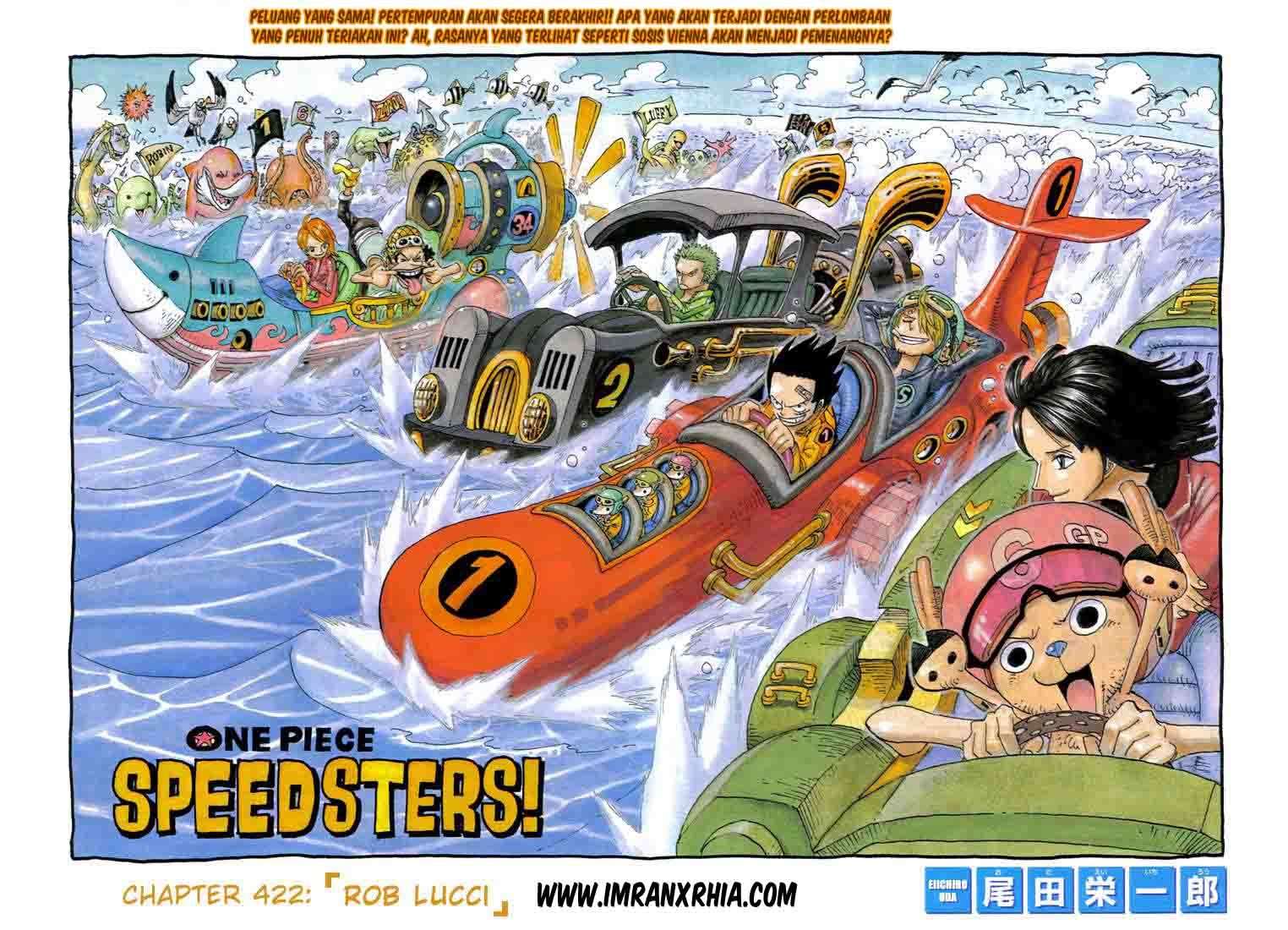 Komik One Piece Chapter 422 gambar 1