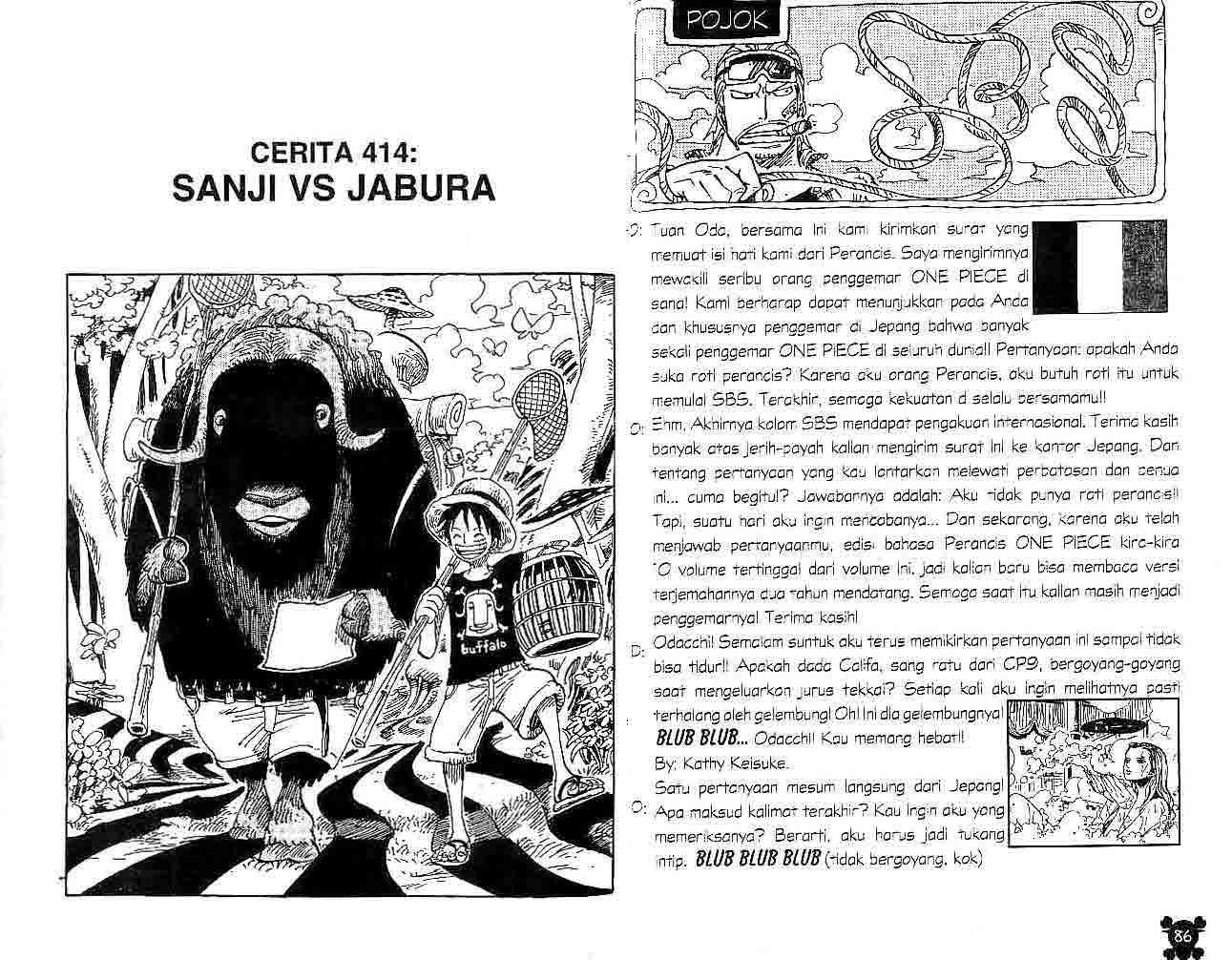 Komik One Piece Chapter 414 gambar 1