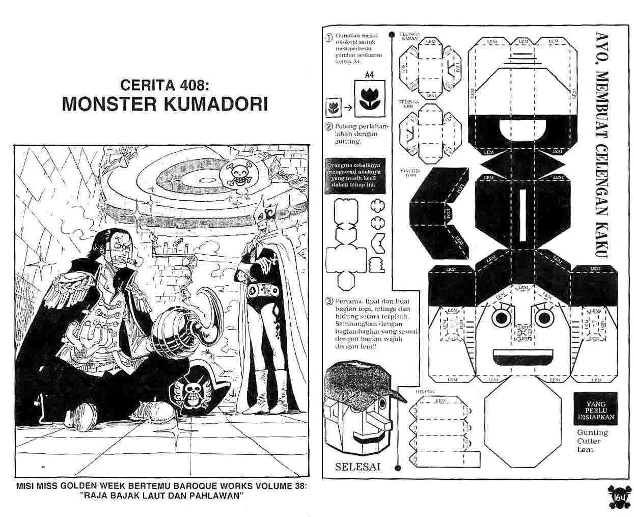 Komik One Piece Chapter 408 gambar 1