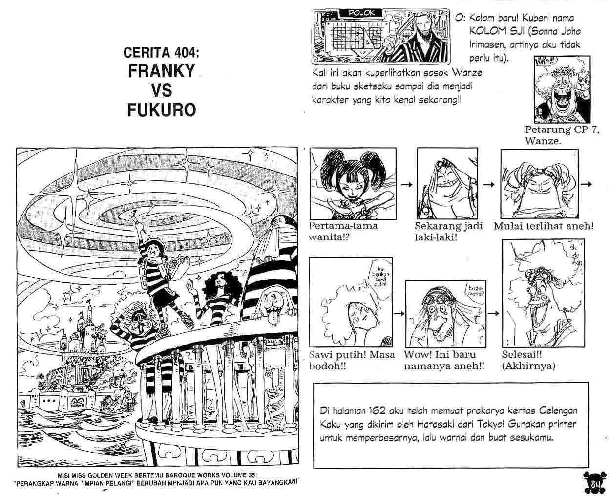 Komik One Piece Chapter 404 gambar 1