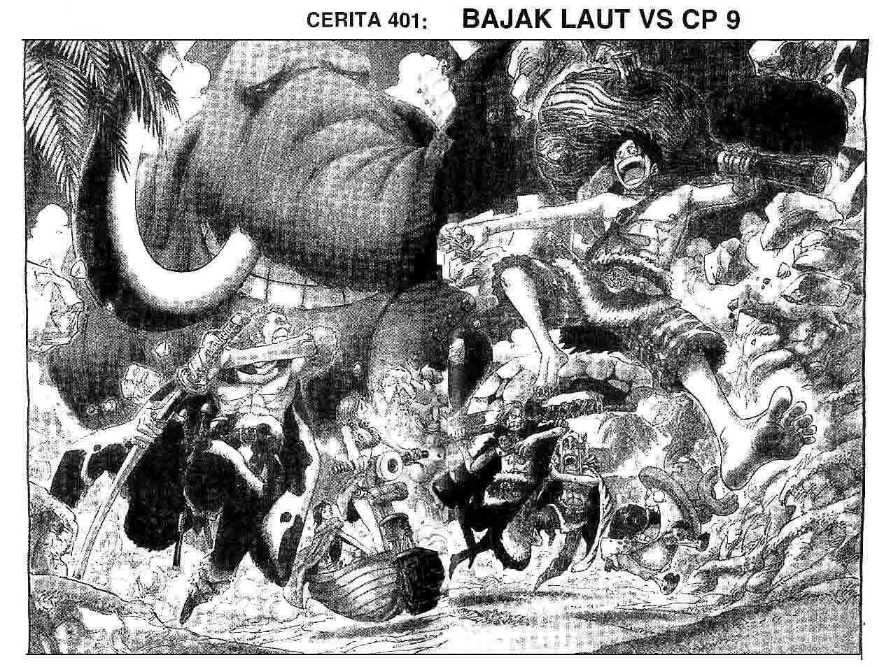 Komik One Piece Chapter 401 gambar 1