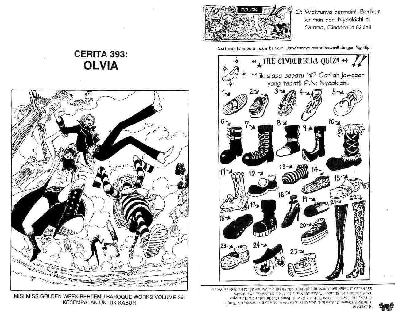 Komik One Piece Chapter 393 gambar 1